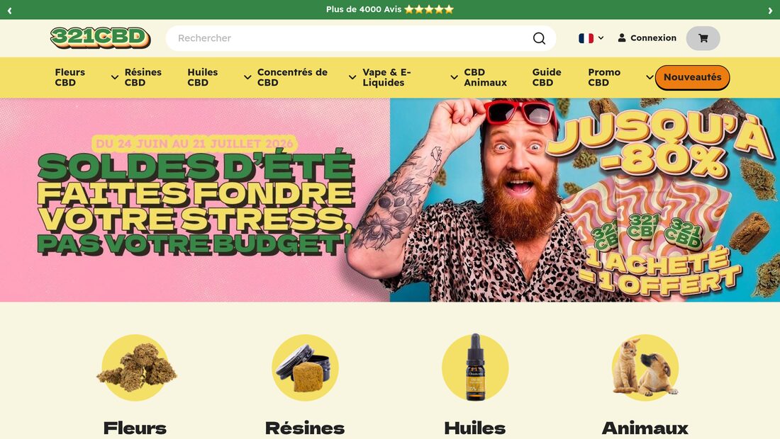 Aperçu du site 321CBD