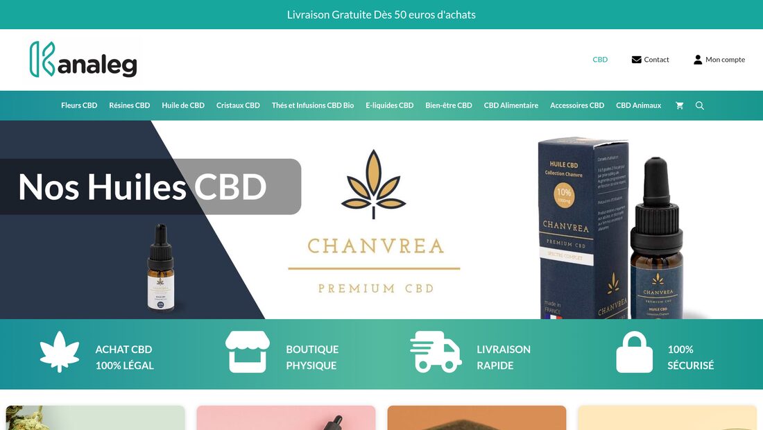 Aperçu du site Kanaleg