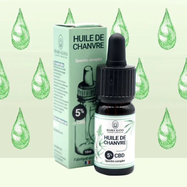 Huile CBD Full Spectrum 5 %